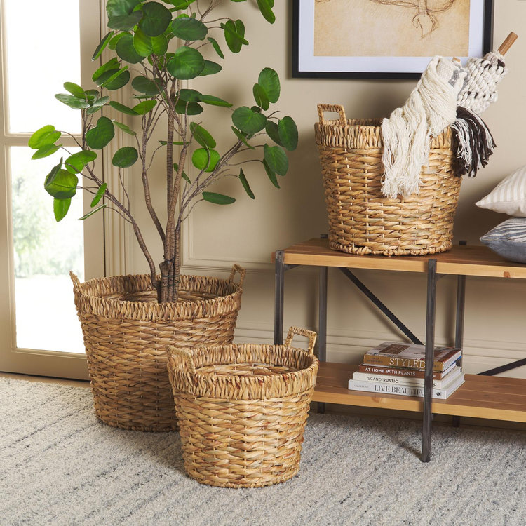 Safavieh, Fenwick 3-Piece Storage Basket | Zola