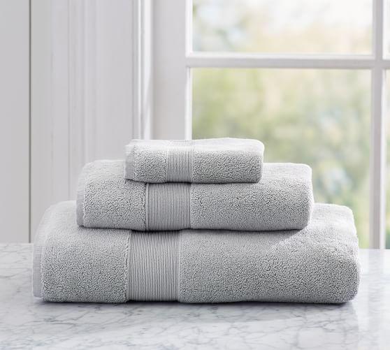 PB Classic Organic Bath Towels - Gray Mist