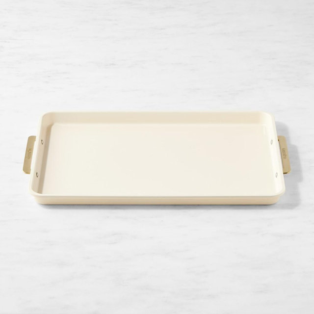GreenPan™ Reserve Ceramic Nonstick Bakeware Half Sheet Pan, Cream