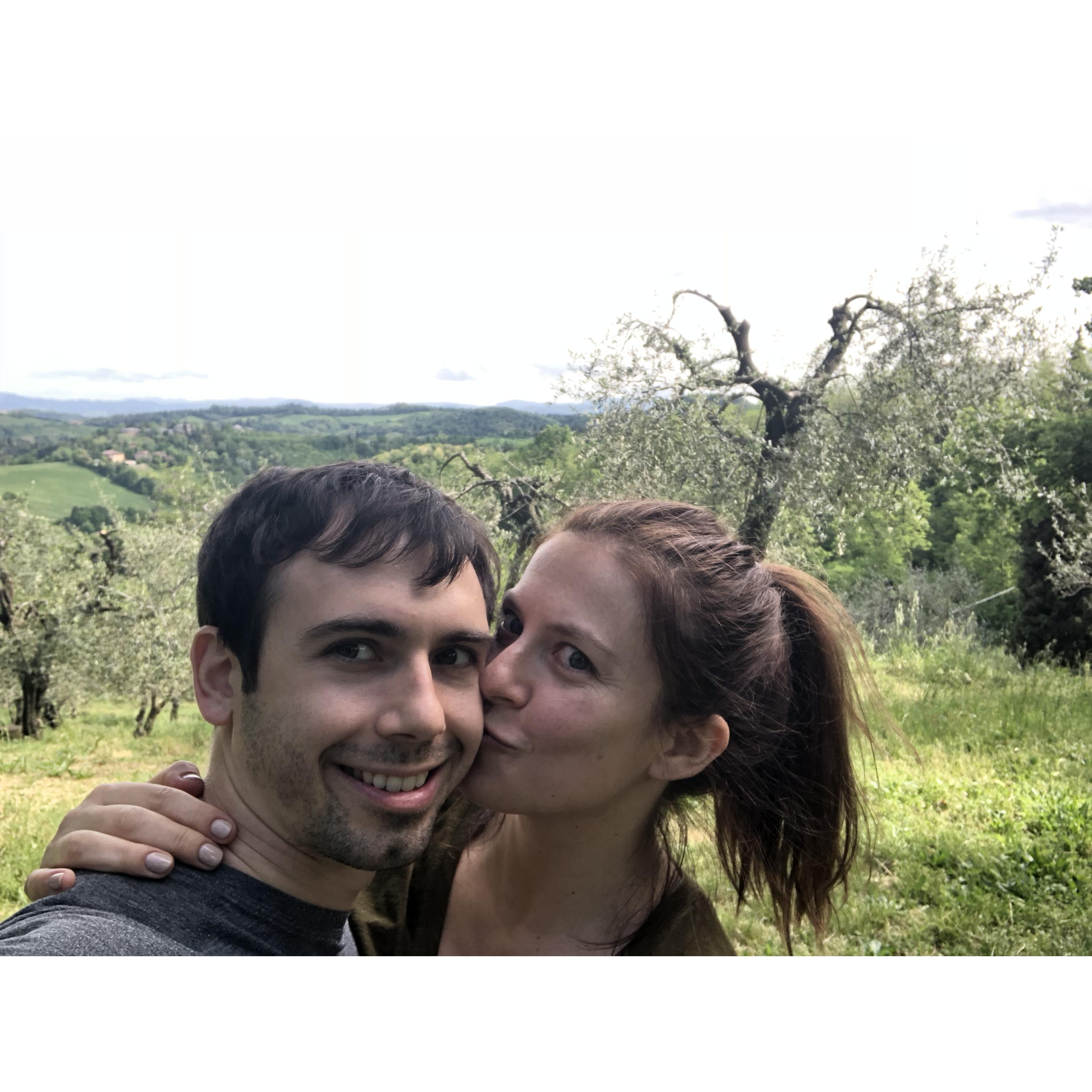 She said yes, after picnicking on volumes of cured meats