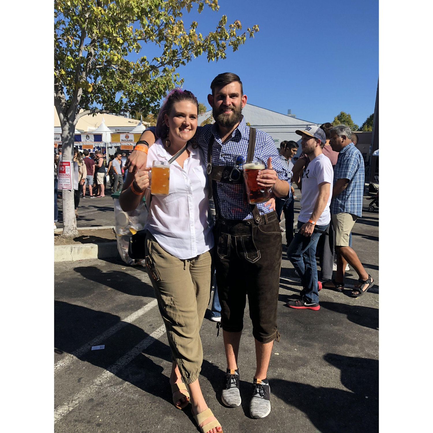 First Oktoberfest together