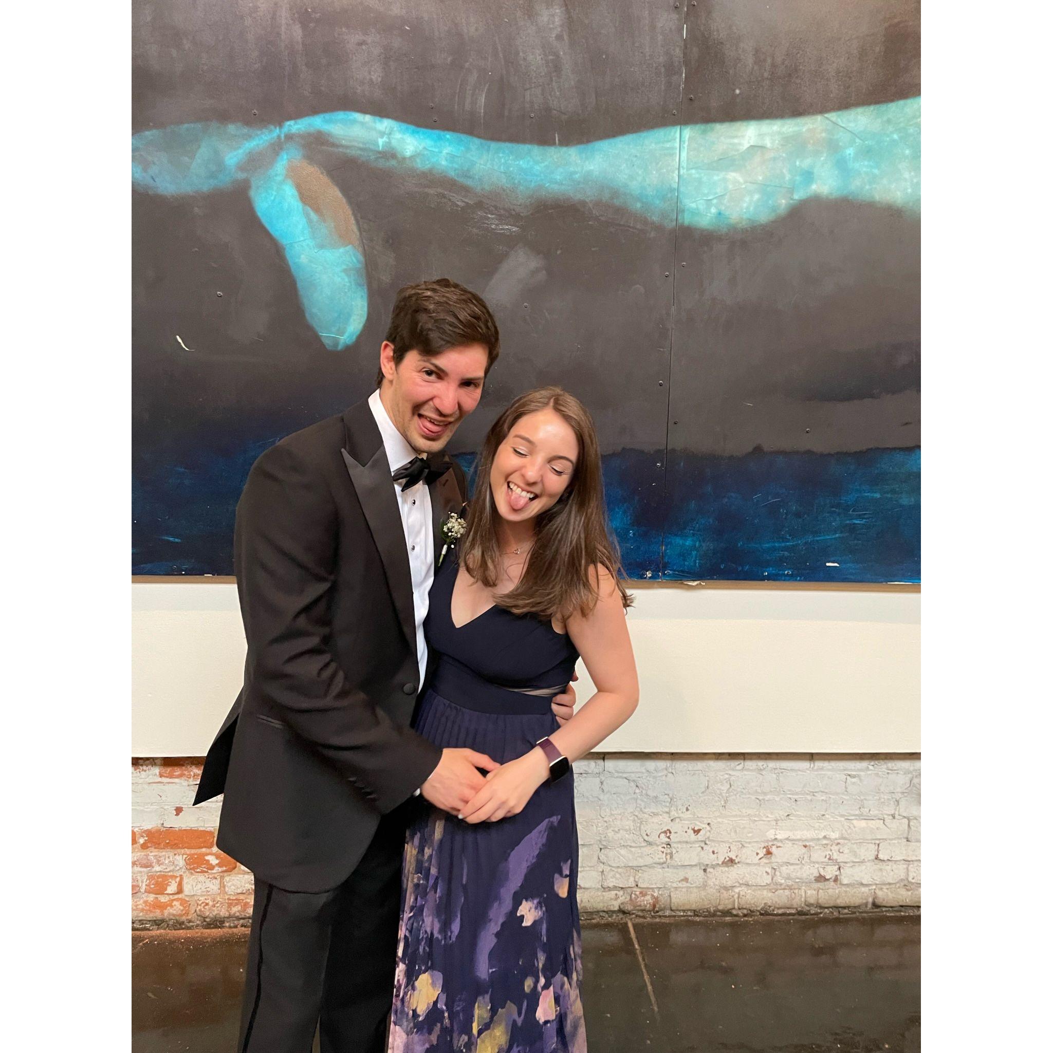 First (of many) weddings attended together | May 2022