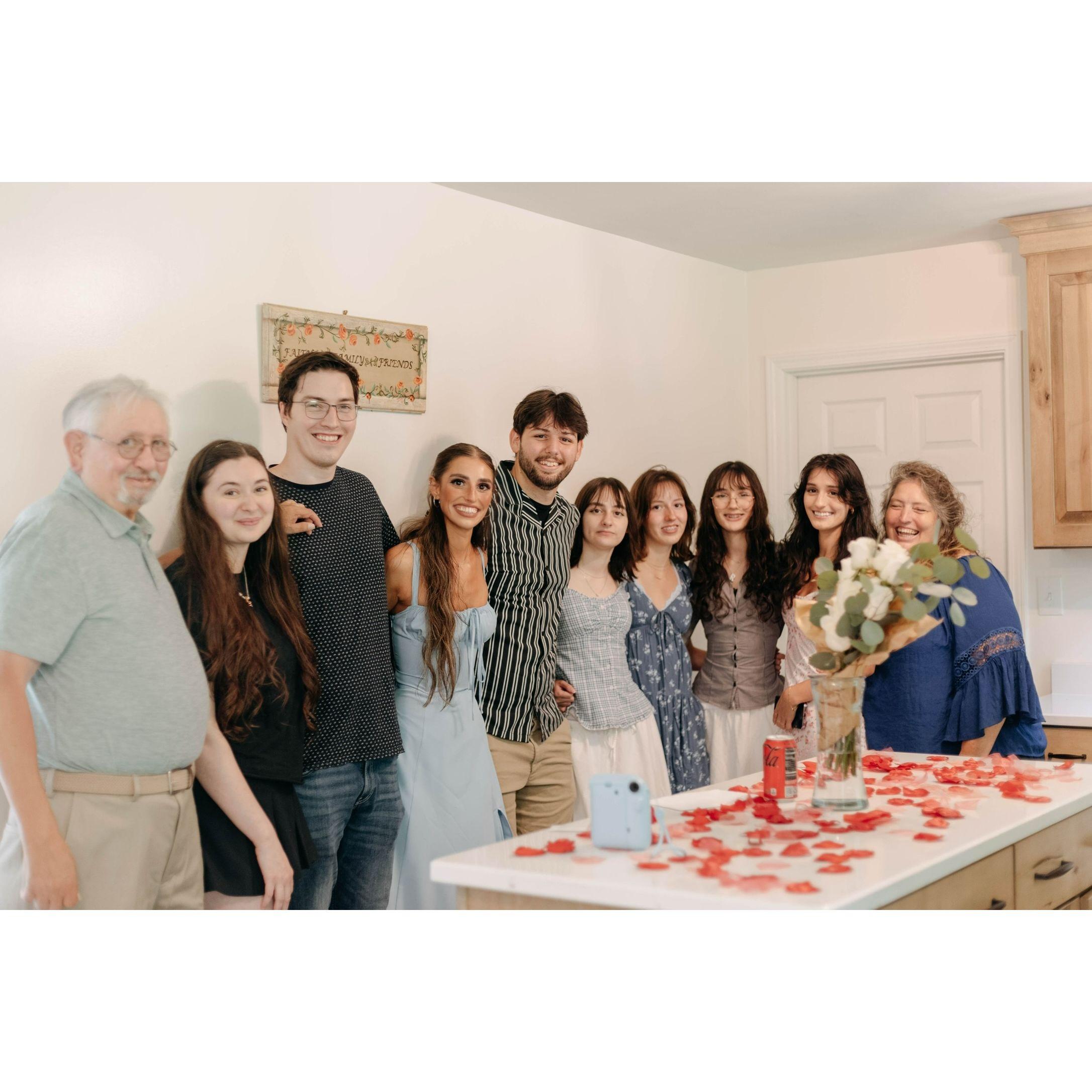 Stop 2: Jaramillo family -- minus Artie/Kelly, Johnathon, Stephen, and Ben