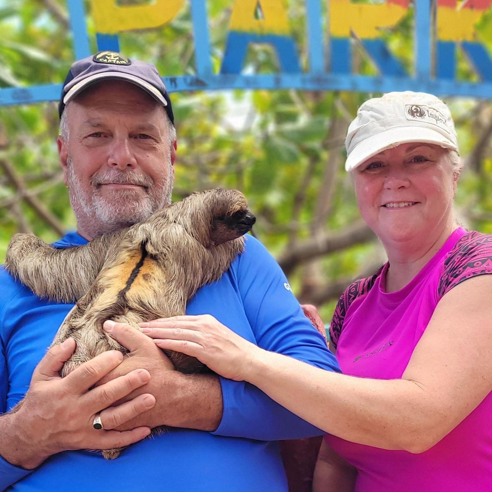Looking forward to holding another sloth while in Costa Rica!