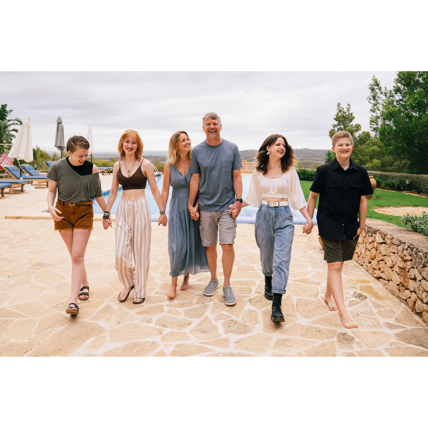 Family photos in Mallorca, Spain