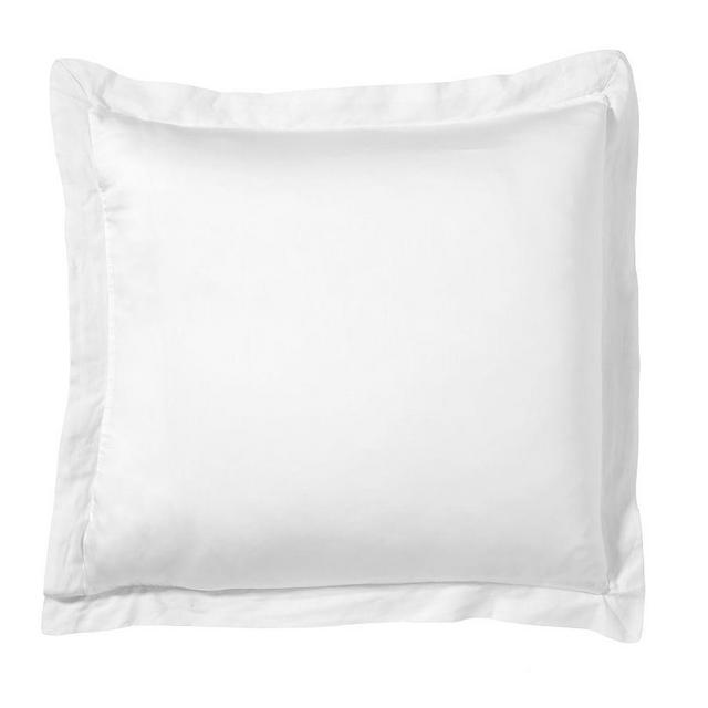 Tencel™ Sham, Euro, White