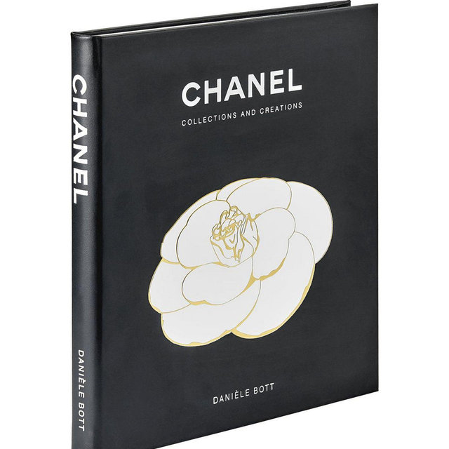 Graphic Image Chanel Collections and Creations Leather Bound Book