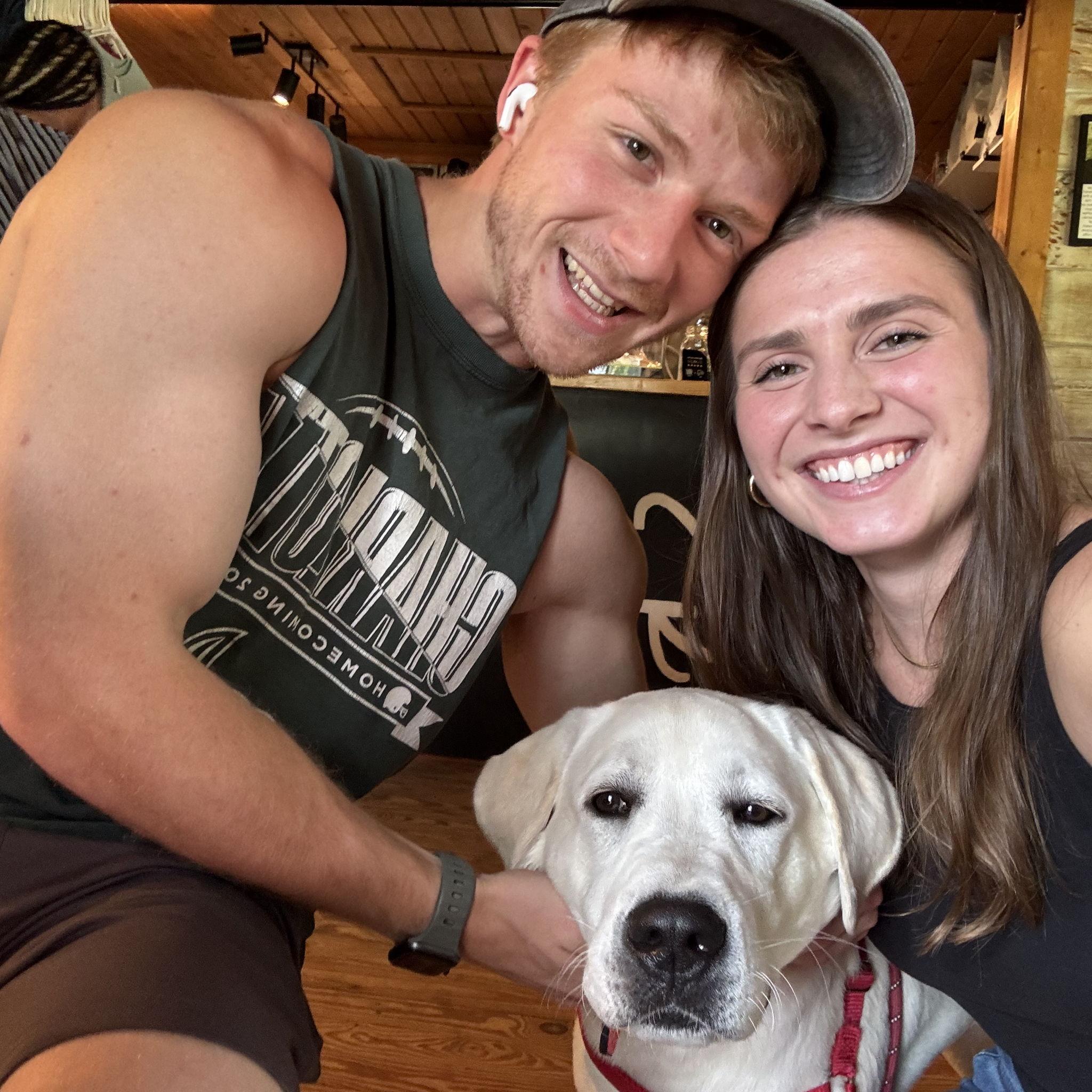 Babysitting Rudy the Labrador