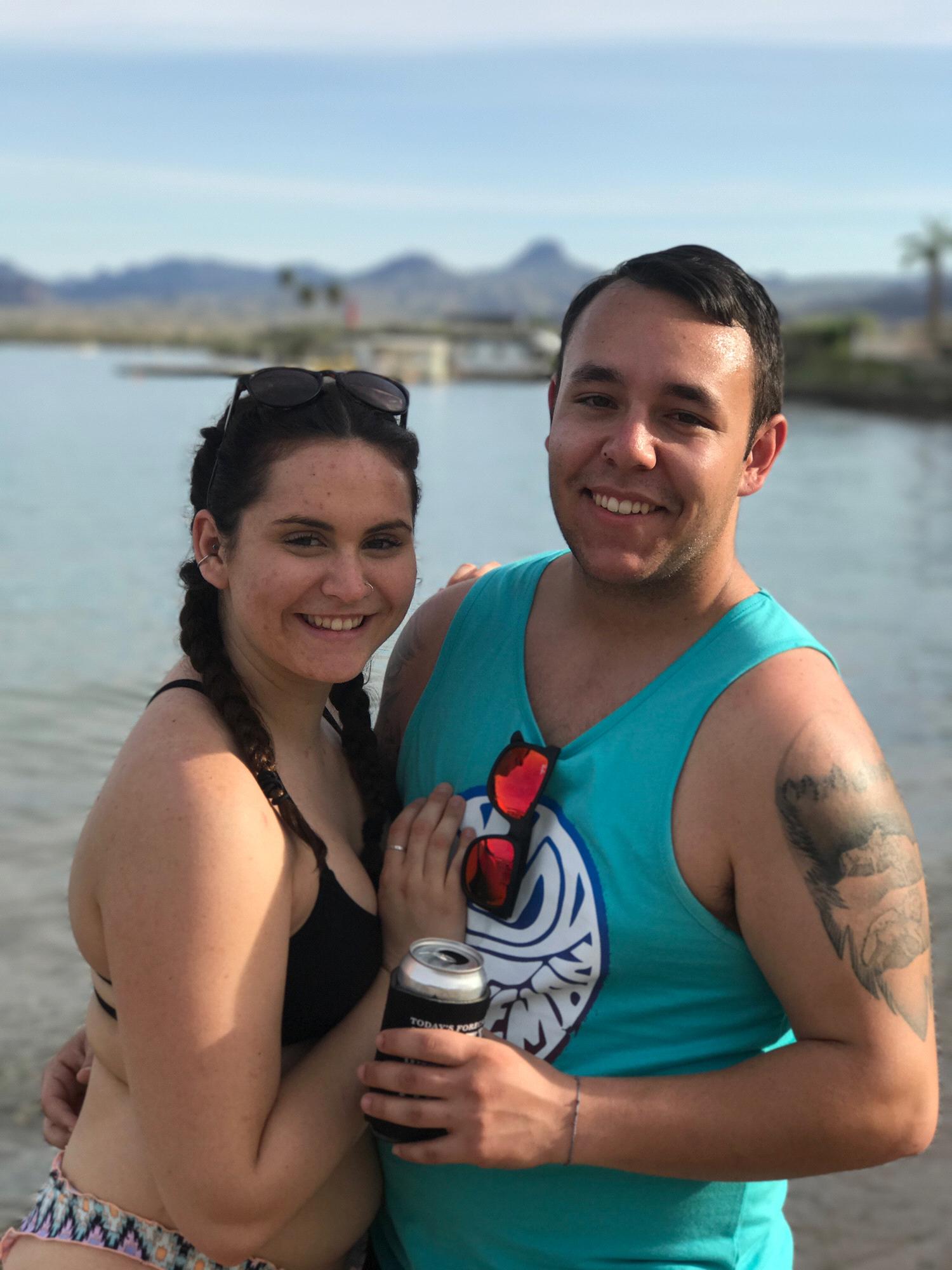 A visit to Lake Havasu, the grooms home town.