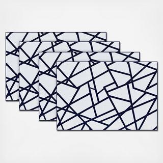 Angles Placemat, Set of 4
