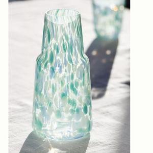 Charlie Confetti Glass Carafe