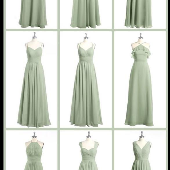 Samples for formal entire for the ladies, any of these styles in the colors photo, please. Thankyou
