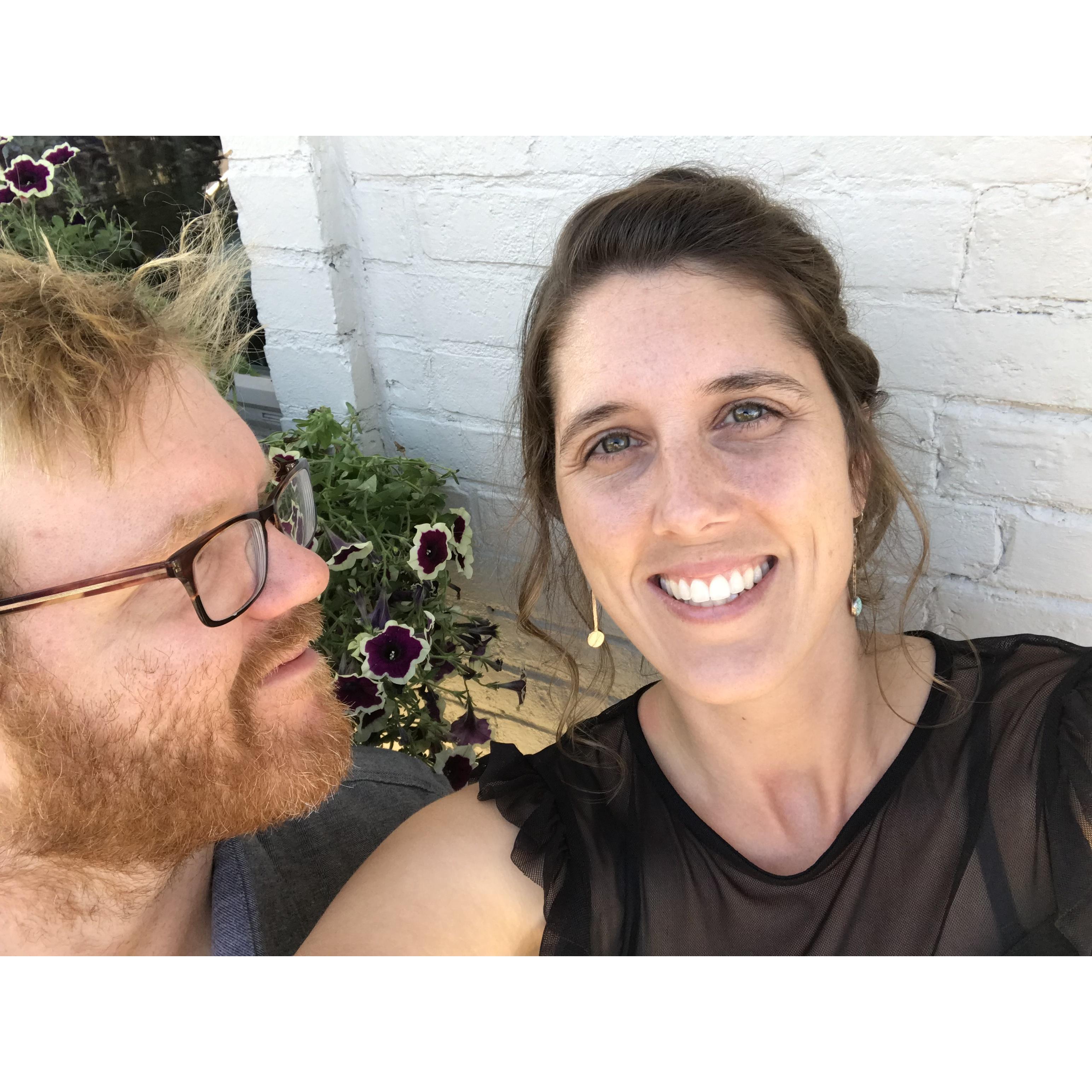 Back in Sheboygan...where we took our first trip together in 2013! 💗