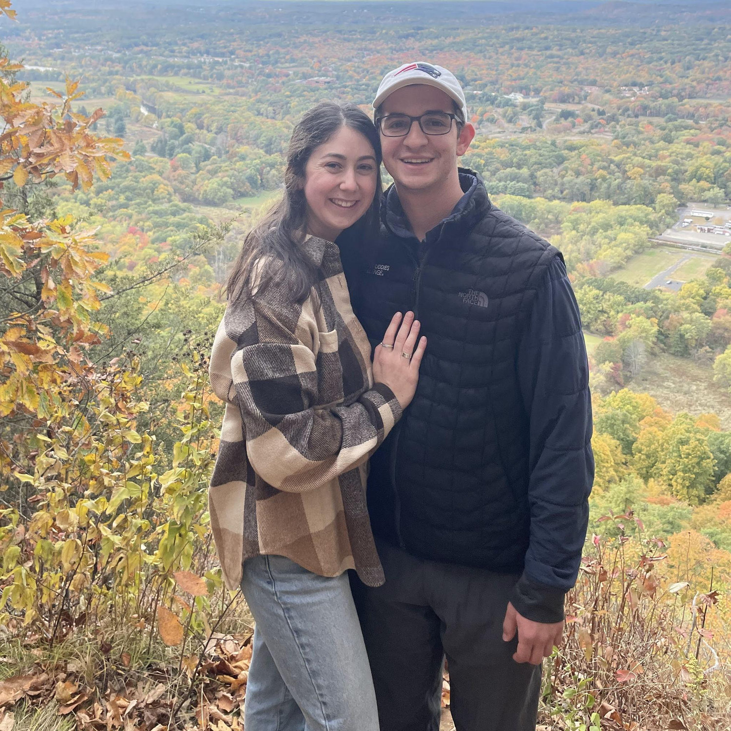 Oct 2024 - "Scouting" Talcott Mountain...10 months pre-engagement!