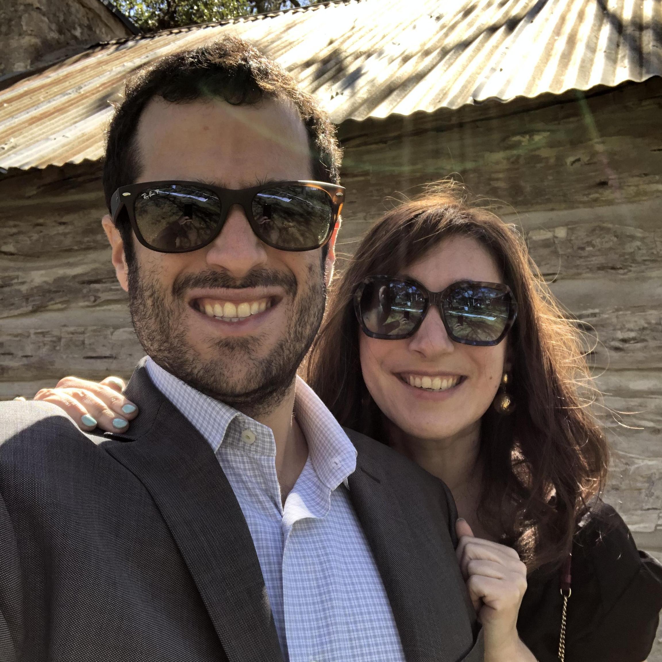 Celebrating at our good friends wedding just before the world shut down in February 2020.
