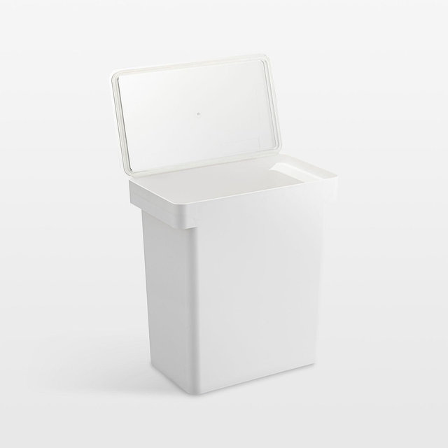 Yamazaki Large White Pet Food Holder