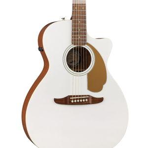 Fender Newporter Player Limited-Edition Acoustic-Electric Guitar Arctic White