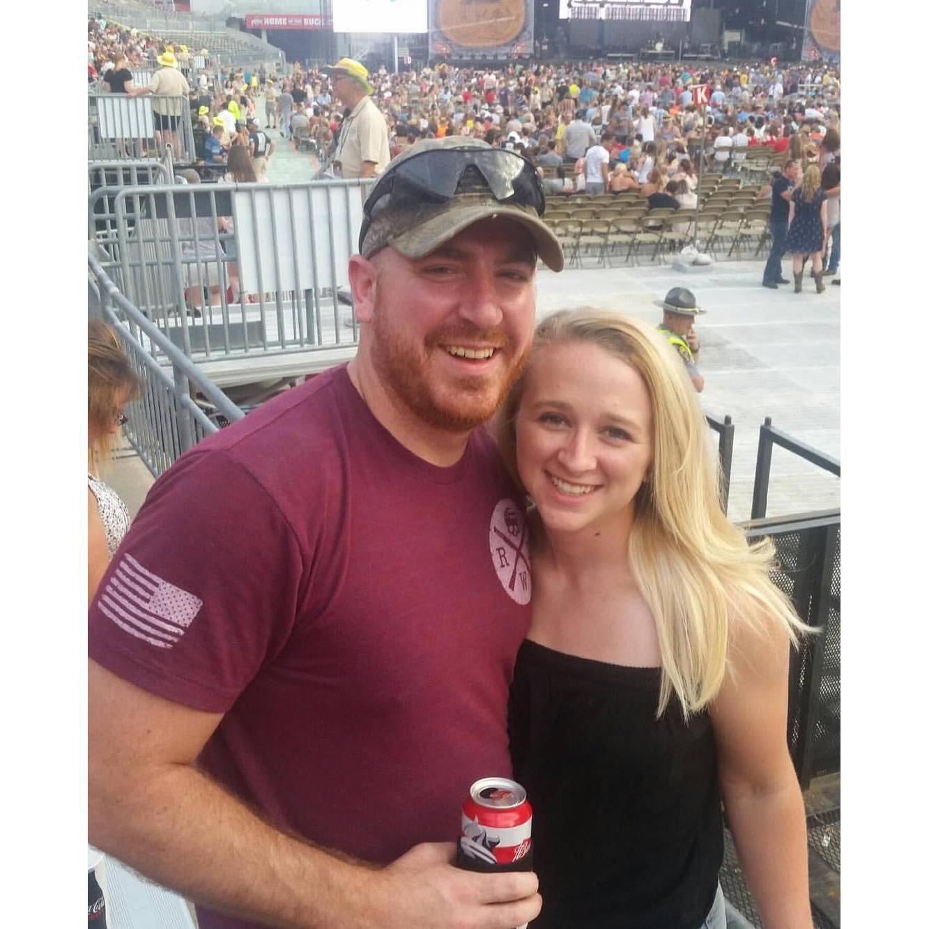First concert together