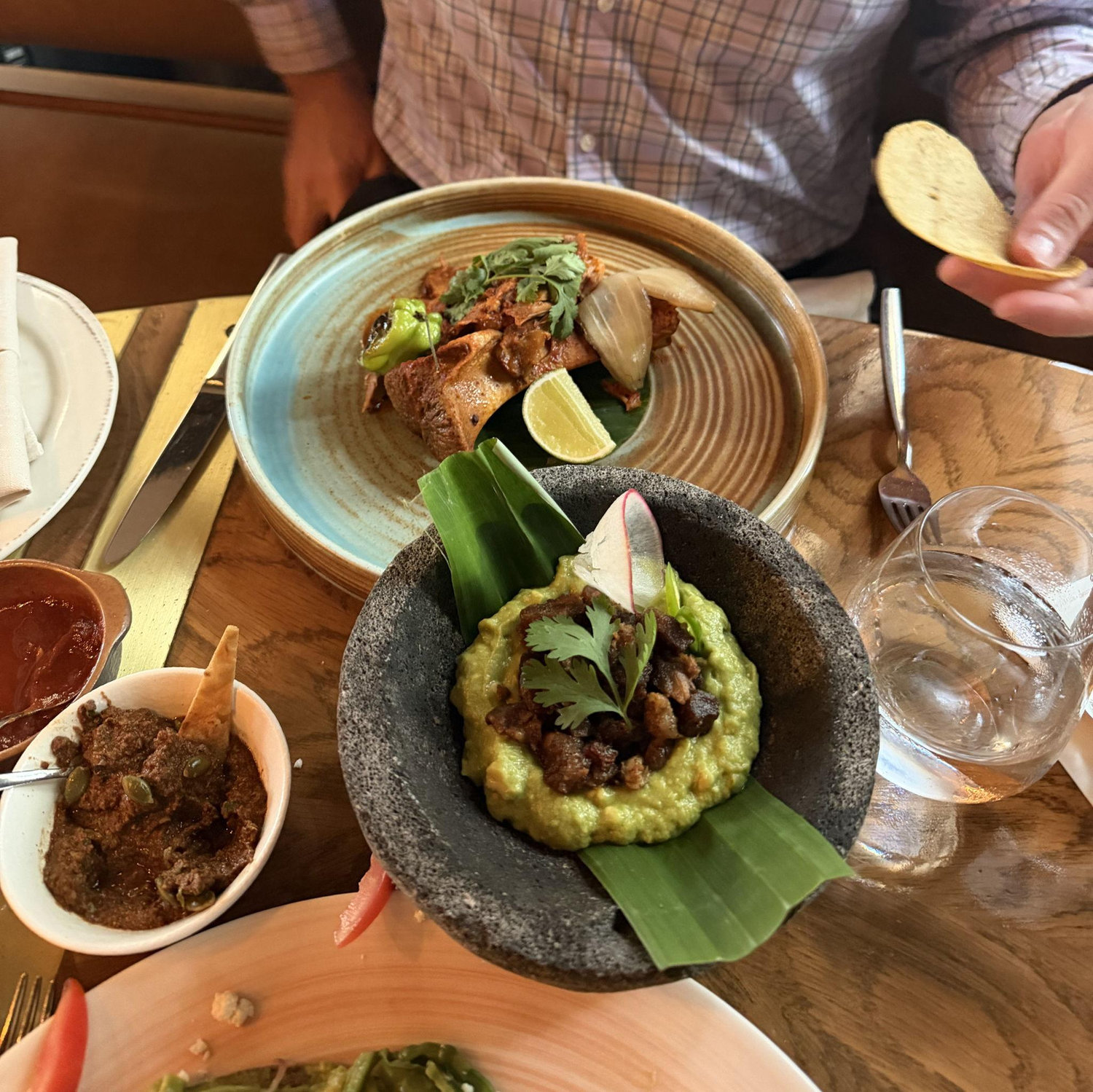 The best Guac we've ever had... from Cueva Siete (Mexican Cuisine)