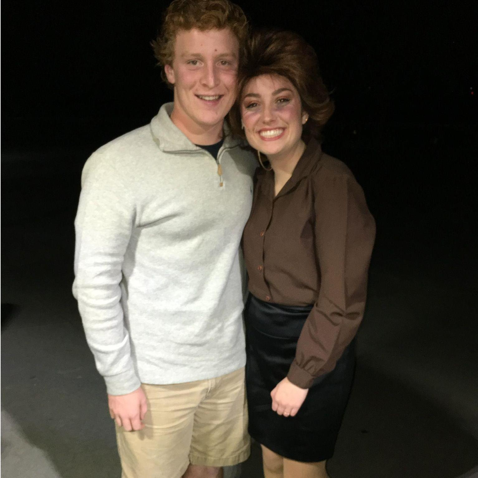 Trying a new hairstyle, Marisa's debut as M'lynn in Steele Magnolias