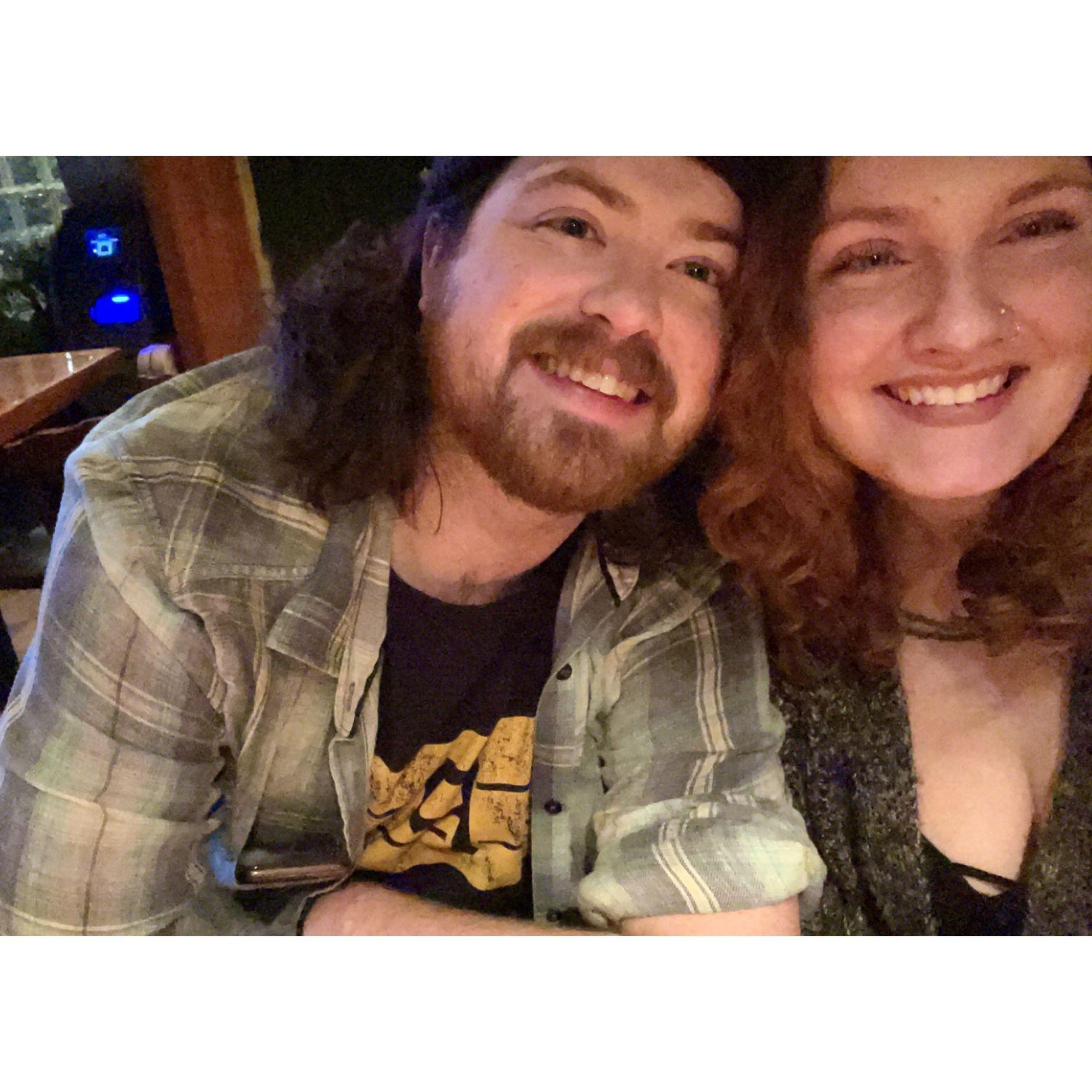 3.4.22 - Impromptu night out at Barto's which became our favorite spot