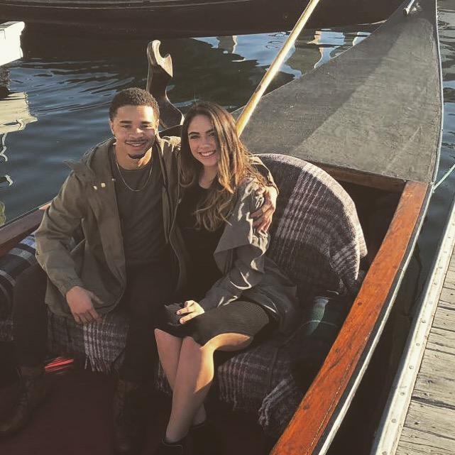 Our 5 year anniversary in new port beach ❤️