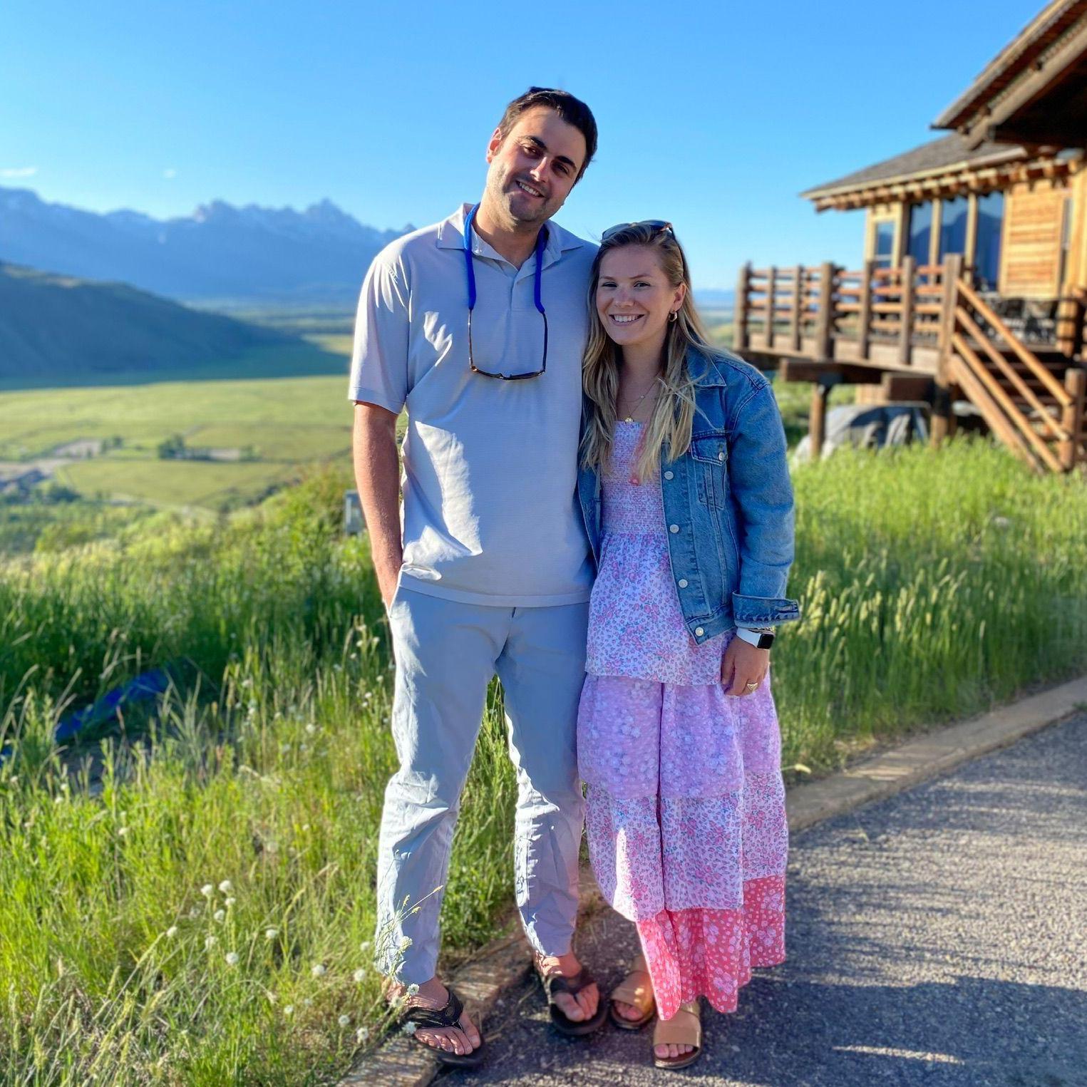 When Gus finally got to show Georgie his hometown, which she has full-heartedly fallen in love with.