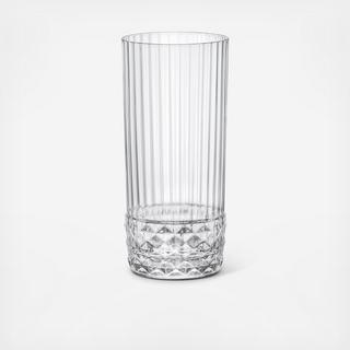 America '20s Cooler Drinking Glass, Set of 4