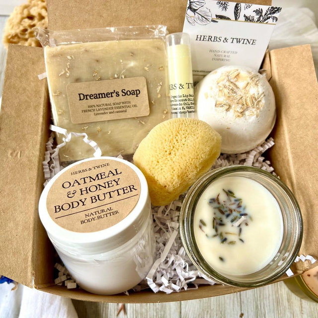Relaxation Stress Relief Aromatherapy Gift Box Self Care Spa Gift Set Spa Basket Birthday Gift Cheer Up Thinking of You Gifts Mothers Day