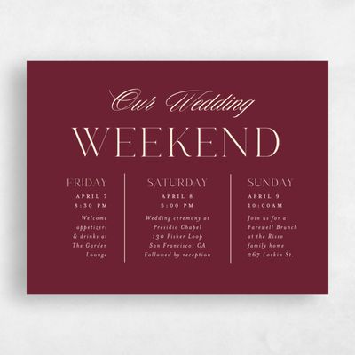 Wine, Red Wedding Enclosure - Finch Landscape
