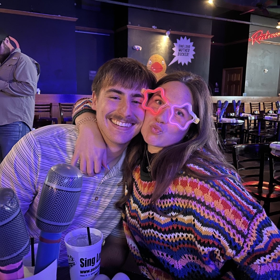 I don’t know how he puts up with me…tehe