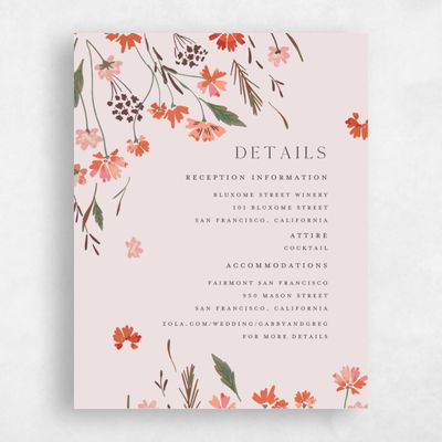 Light Mauve, Pink Wedding Enclosure - Alires