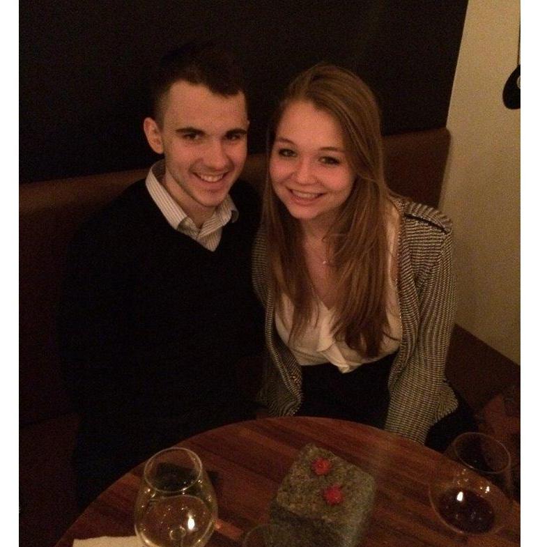 Valentine's Day 2010: Visiting Corey abroad in Copenhagen