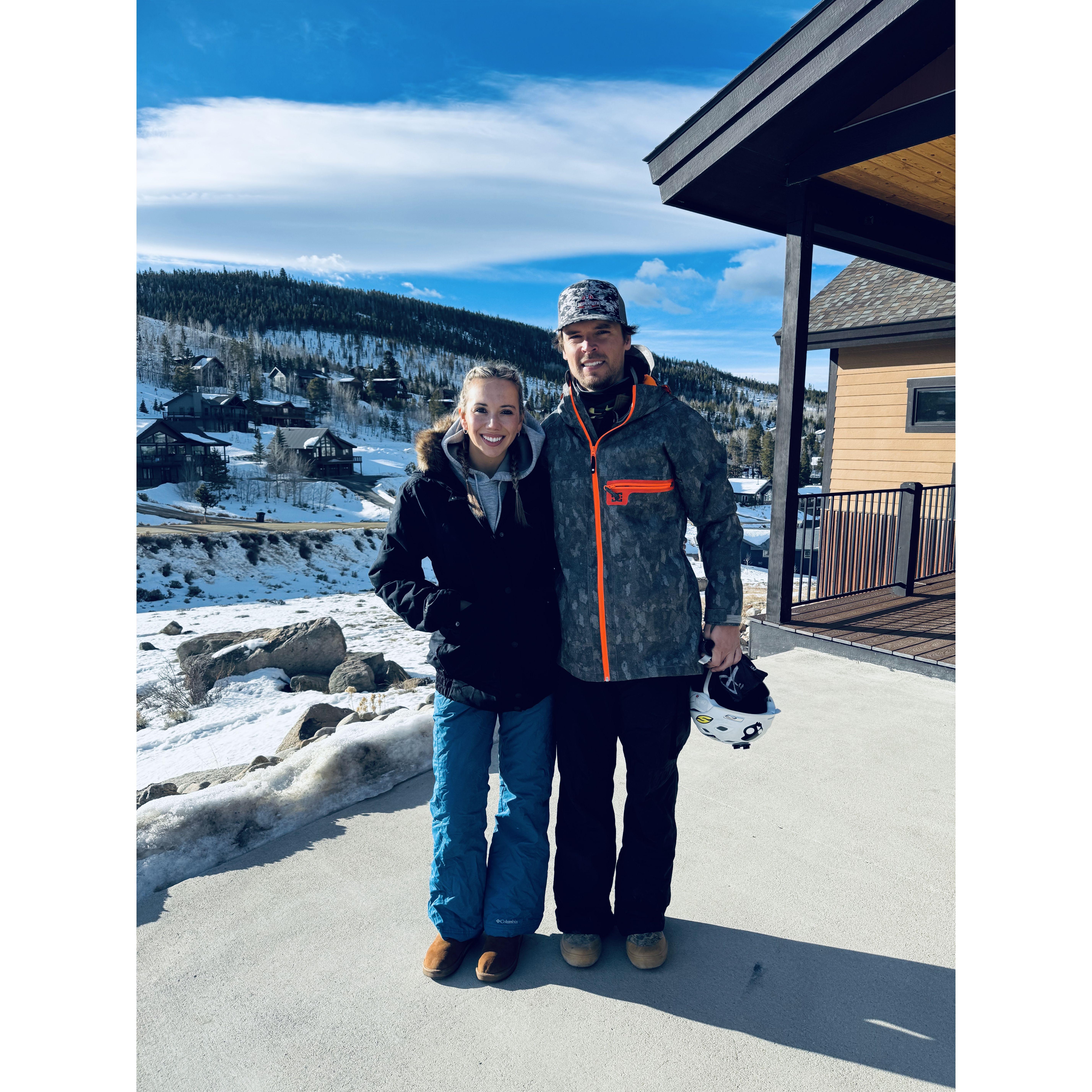 Winter Park, Colorado, Snowboarding - February 2025