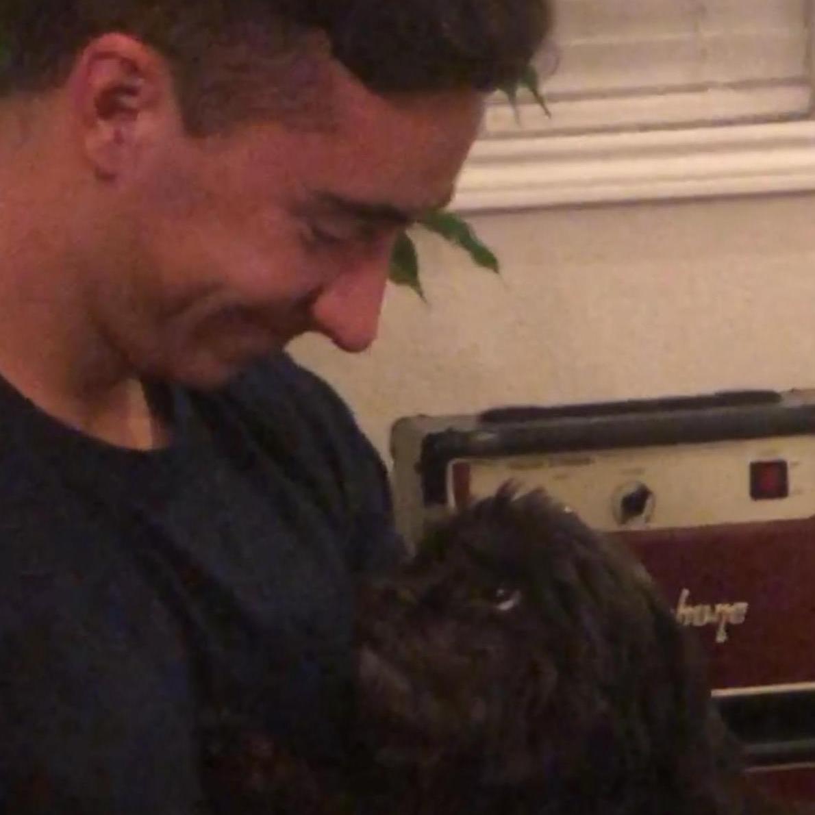 Sam and Lexi's dog, who LOVES Sam