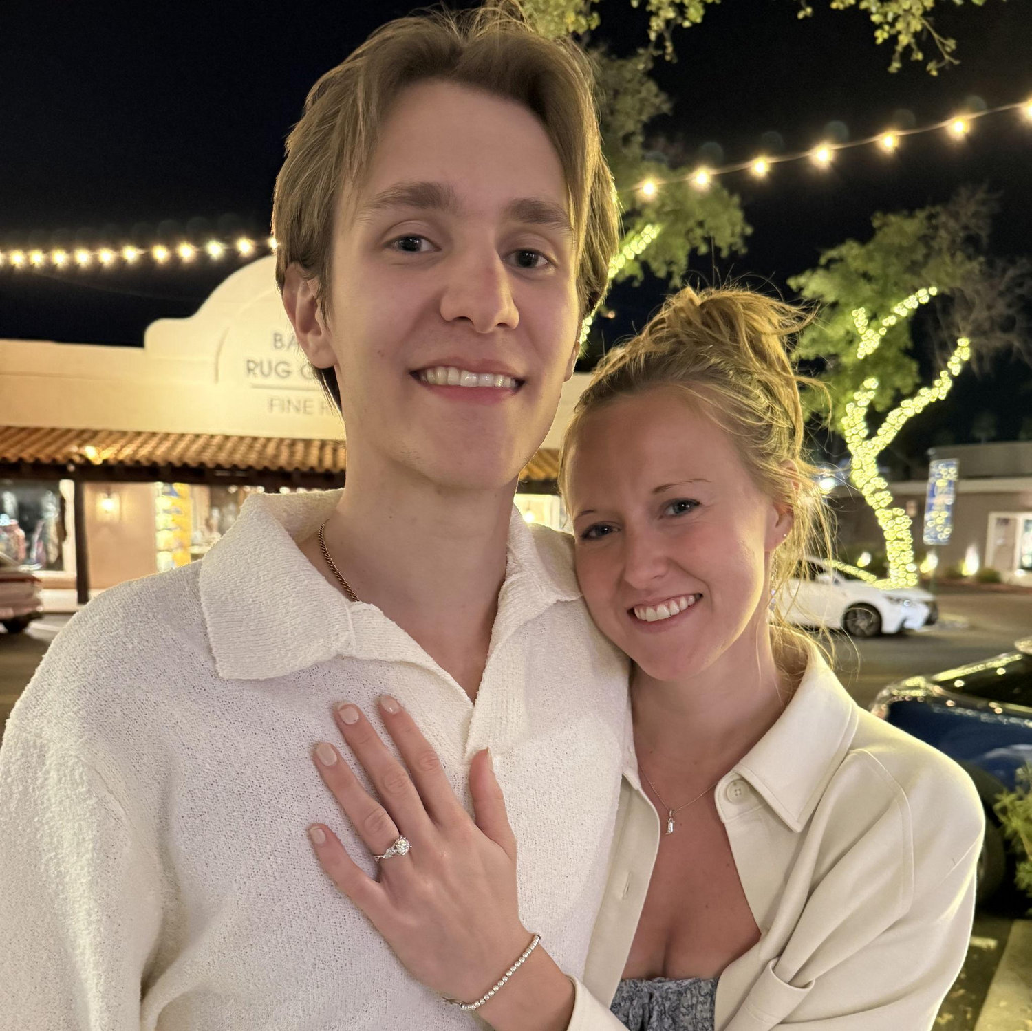 Freshly engaged in Scottsdale, AZ