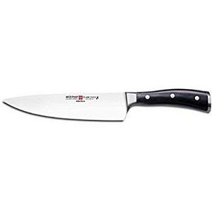Wusthof Classic Ikon 8-Inch Cook's Knife, Black