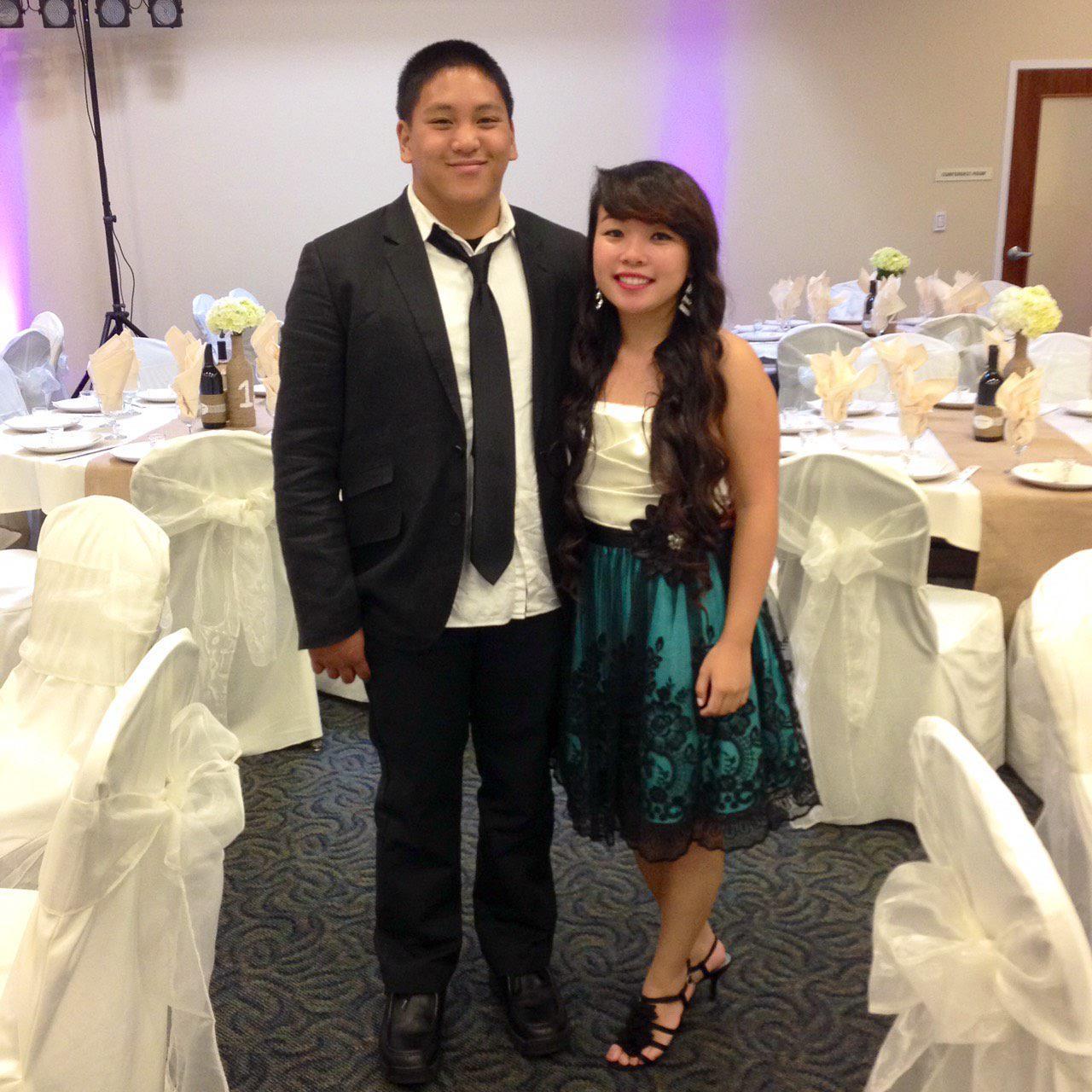 Always attended weddings together and finally attending our own!
