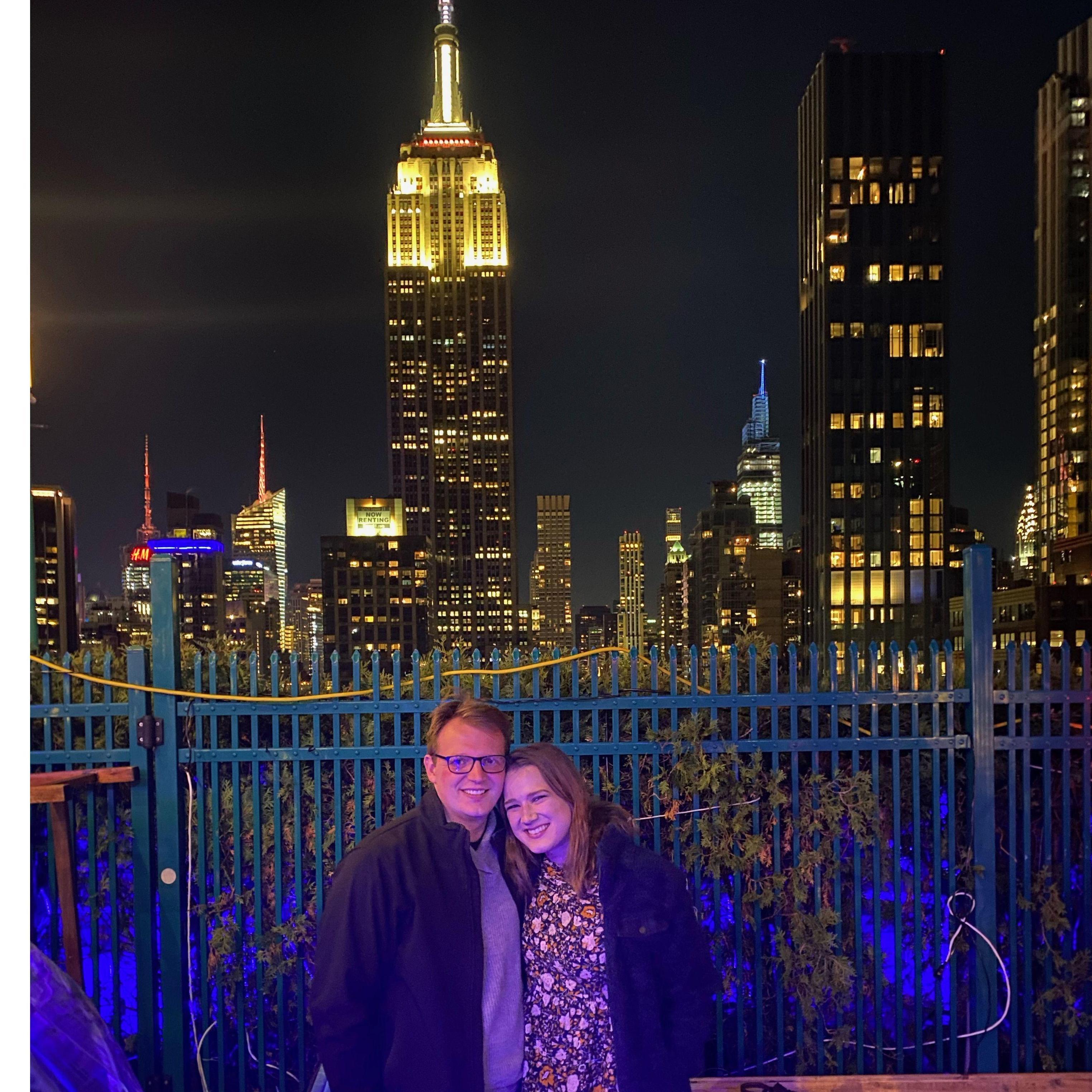 Visiting Cam's sister in NYC