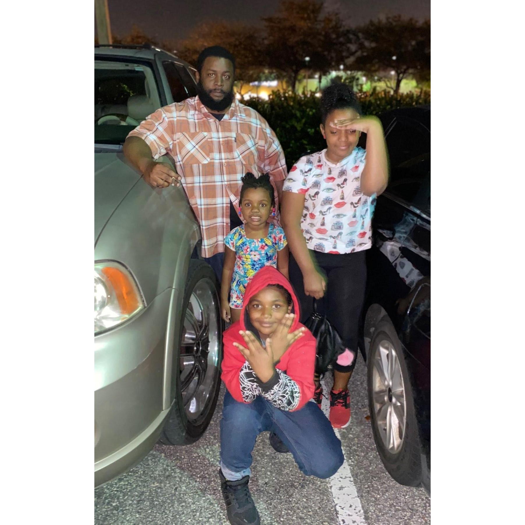 Always daddy's Chunky, Princess and Lil man.