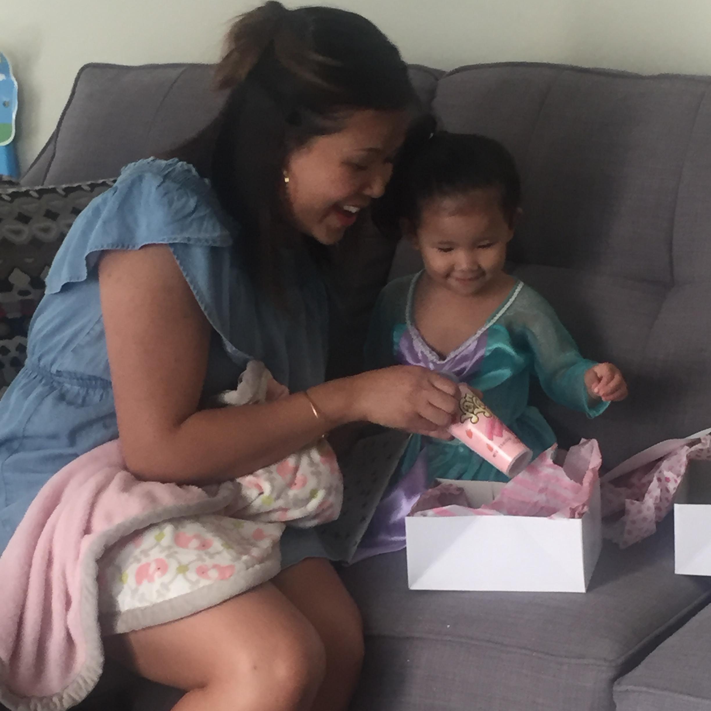 Matron of Honor & The Flower Girl Proposal