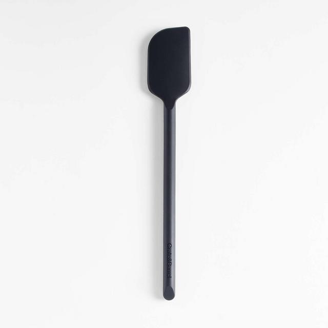 Crate & Barrel Black Silicone Spatula