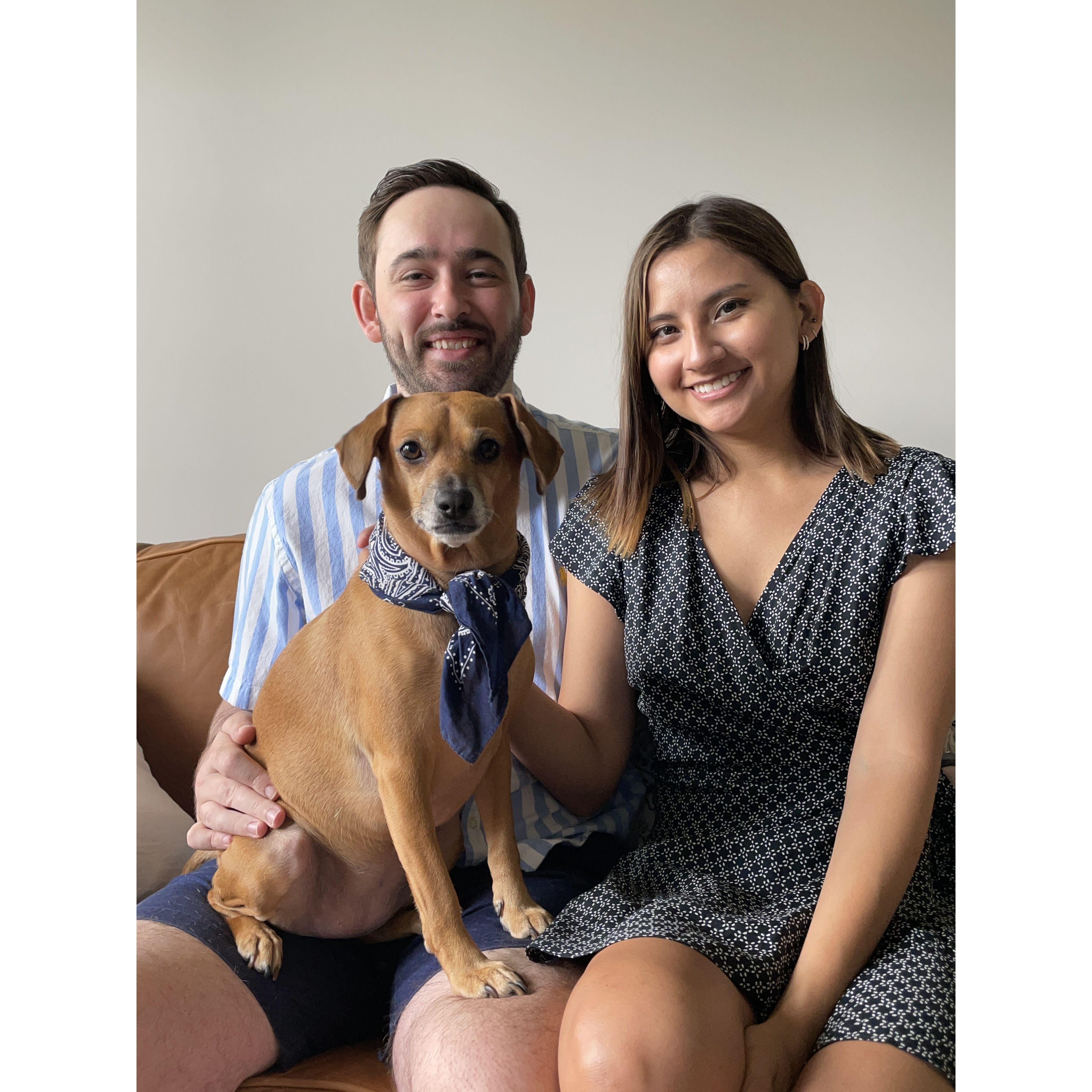 Family picture. Missing Coco!