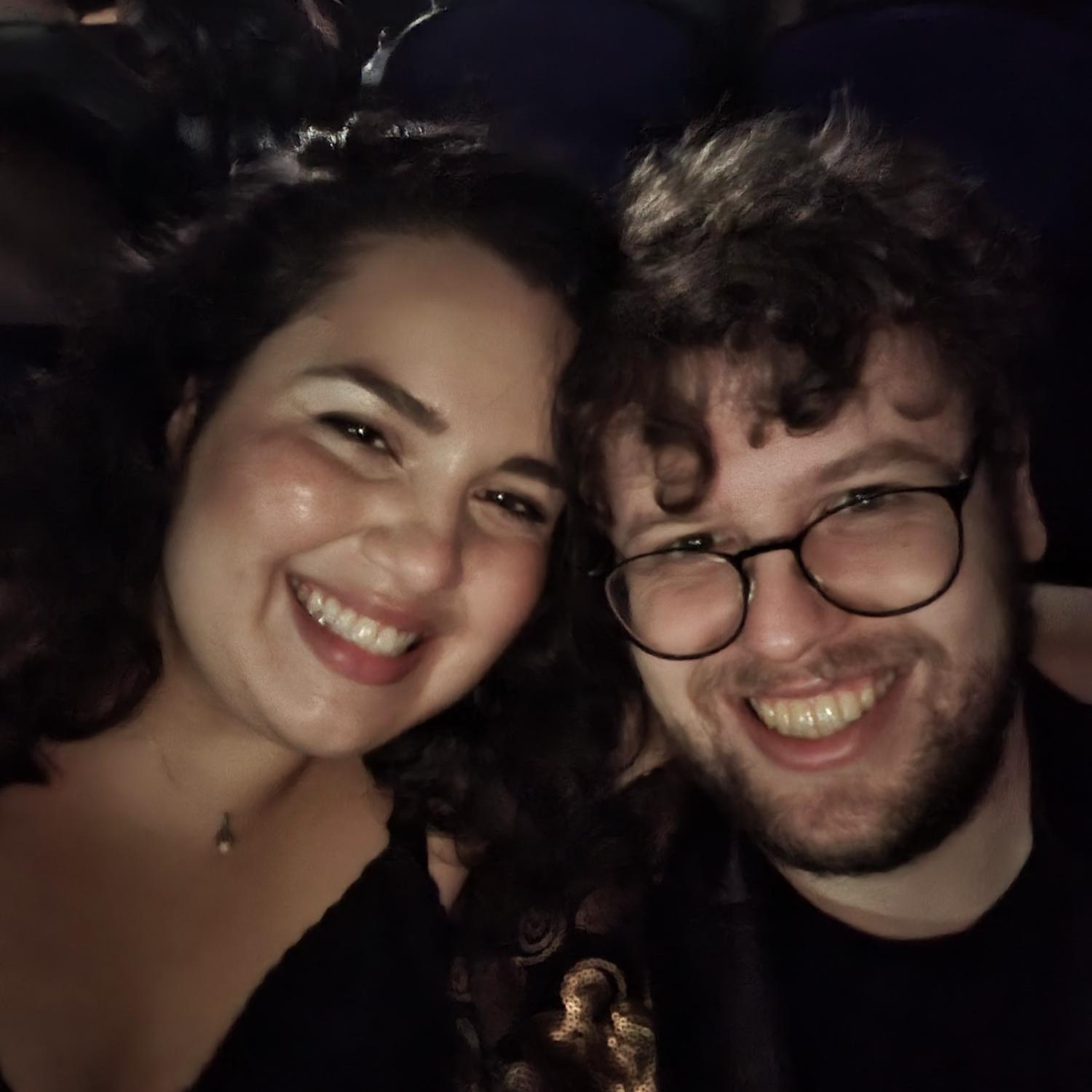Went to an MCR concert so Ang could hang out with all the other emo 30-year-olds. As you can see from the pic, we're not okay (trust us).