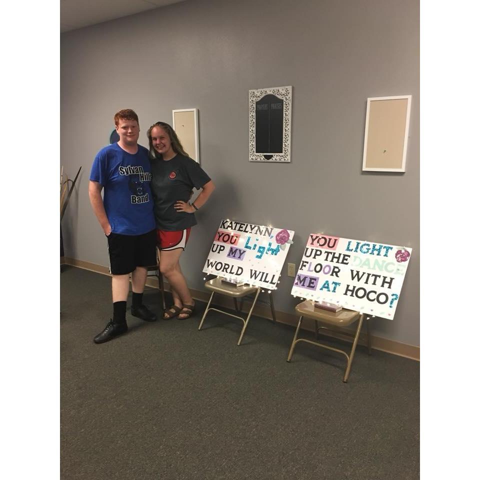 This is the night Nathan asked me to homecoming at our church! Not only that this is also the night we officially started dating! Nathan asked me to be his girlfriend in the Ihop parking lot!!