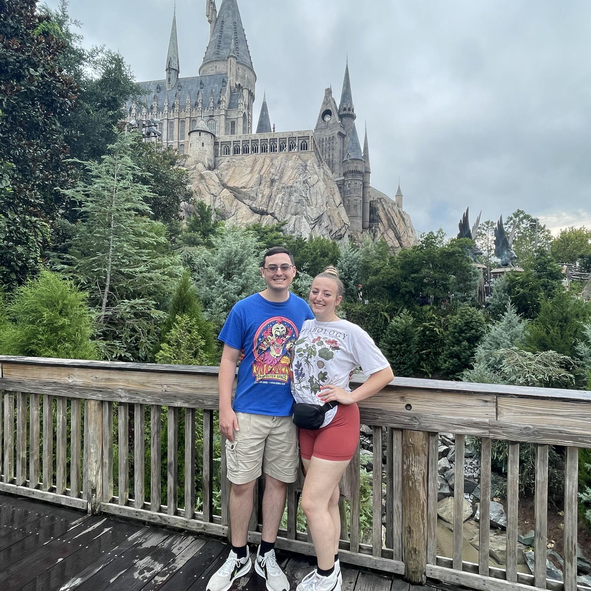 One of our many trips to Universal.