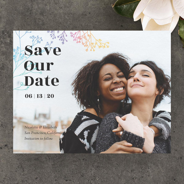 Zola Save The Dates - Reverie Portrait