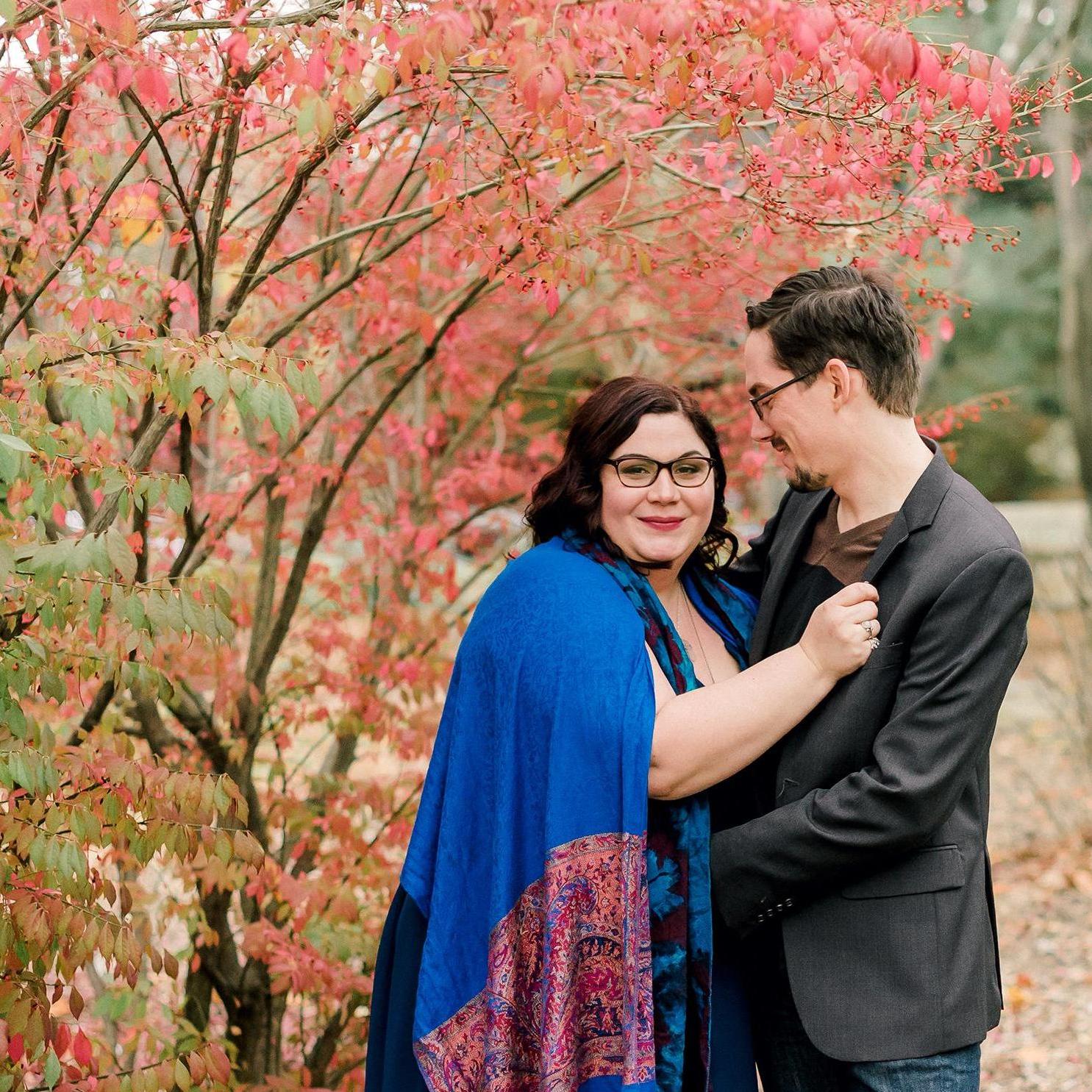 Engagement Photos by Dawn Derbyshire at The Frick Museum in Pittsburgh