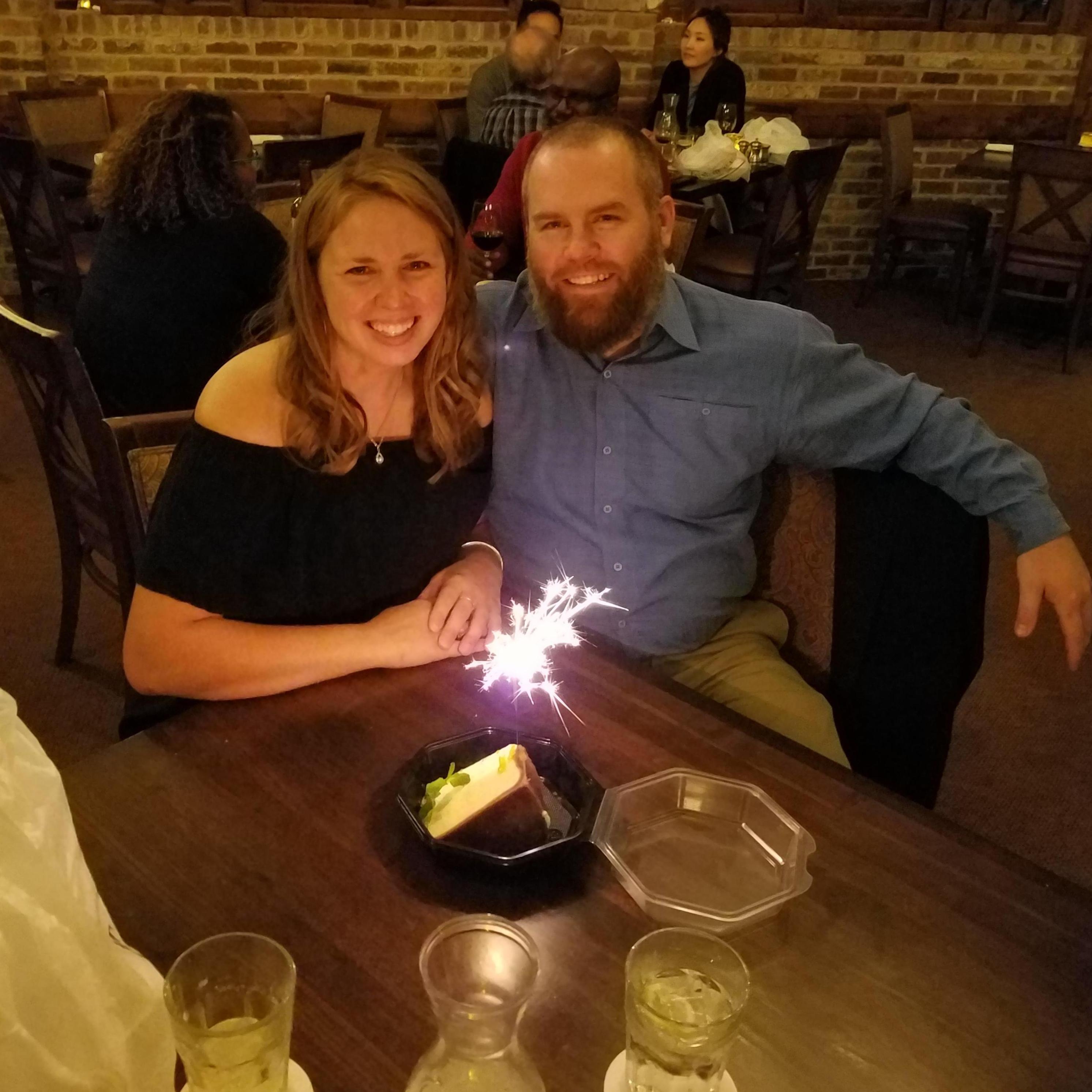 Second anniversary dinner at Taste of Texas