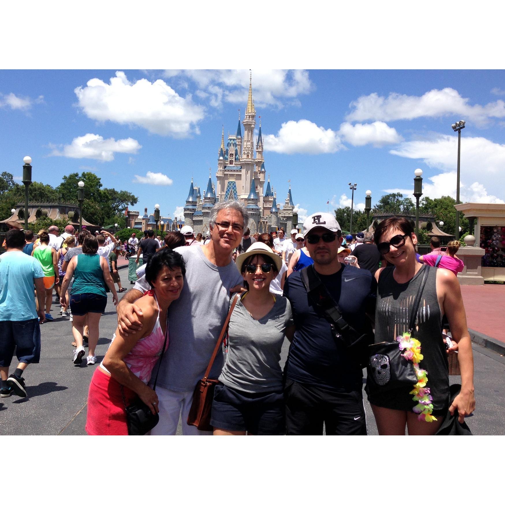 Disney with the family!